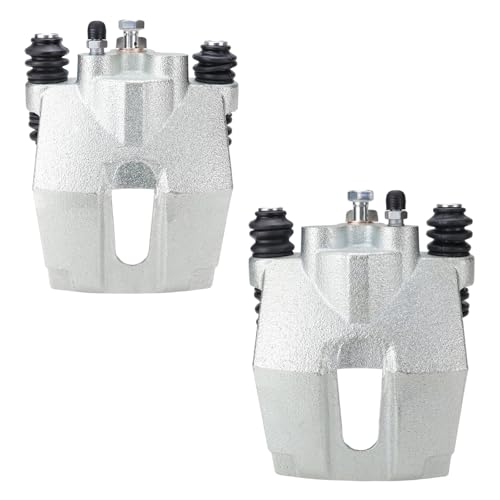 FEXON 2pc Rear Disc Brake Calipers Assembly with Bracket Replaces 184858 - size: 184858+184859