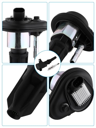 TAUTOY UF303TY Ignition Coil Spark Plug For Buick Rainier,Chevy Colorado Trailblazer,GMC Canyon Envoy,Hummer H3,Isuzu Ascender I-280 I-290 I-350 I-370 2.8L 2.9L 3.5L 3.7L 4.2L 2002-2009, Set of 6