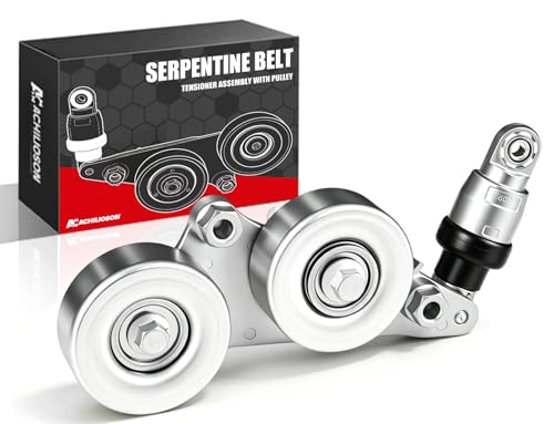 39092 Dual Pulley Serpentine Belt Tensioner, Compatible with Honda 3.5L V6 Accord/Odyssey/Pilot/Accord Crosstour 2005-2011, Replaces 31170-R70-A01 31170-RKB-005 19253072 - size: 31170-R70-A01