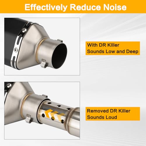 Universal Motorcycle DB Killer 51mm 2 Inch Exhaust Baffle - size: Style A