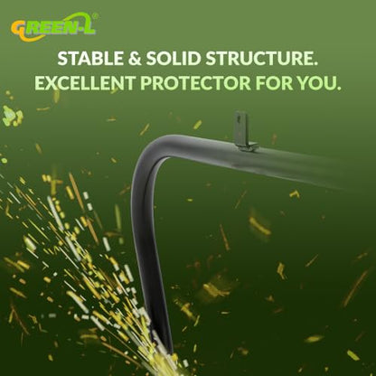 Green-L Highway Crash Bar Fit for Honda 2004-2025 Shadow AERO VT750 2010-2025 Phantom 2007-2014 Spirit C2 Shaft Drive Motorcycle 1 1/4" Engine Guard Protector - color: Black