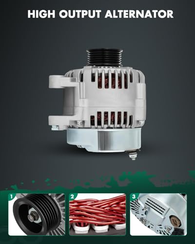 SCITOO 130A Alternator Fits For Hyundai Azera 2006-2011,11191 - size: 130A, style: 11191 Alternator