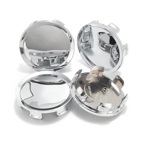 4Pcs 2.93in / 74.5mm Chrome Center Caps 2.76in ID Snap-On - size: OD 74.5MM , ID 70MM