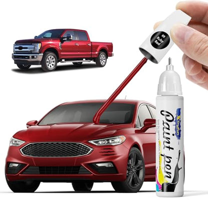 RR Ruby Red Touch Up Paint Compatible with Ford - color: Ruby Red (RR)