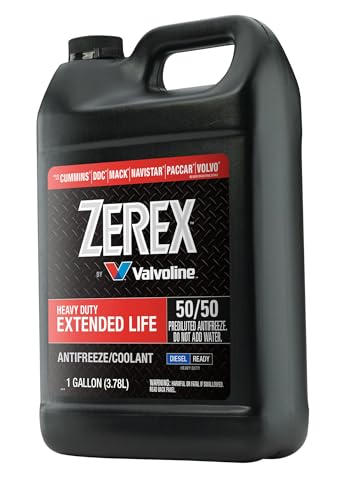 Zerex Extended Life Red Heavy Duty (HD) 50/50 Prediluted Ready-to-Use Antifreeze/Coolant 1 GA - size: 1 GA
