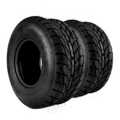 KAX ATV UTV All-Terrain Tires 19x7-8, 4PR, Go Kart Mini Bike Tire, Set 2 - color: Z-129 (2 Pcs）, size: 19x7-8
