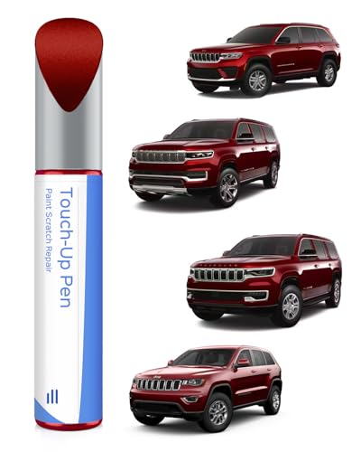 PRV/NRV Velvet Red Pearl Touch Up Paint Compatible with Jeep Exact Match Chips and Nicks Touch Up - color: Velvet Red Pearl(PRV/NRV) Compatible with Cherokee/Compass/Grand-Cherokee/Grand-Wagoneer/Wagoneer