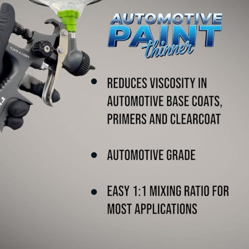 LiME LiNE Urethane Medium Reducer for Thinning Automotive basecoats, Primers and Clearcoats - 1 Gallon - color: C. Medium Reducer Gallon