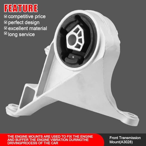 3Pcs Engine Motor Transmission Mount Fit for 2005-2009 Chevrolet Equinox - size: 2005-2009 for Chevy Equinox V6 3.4L