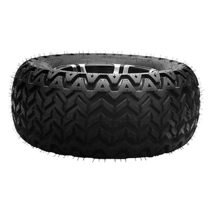 23x10.5-12 ATV Tire & Wheel Combo – 12" Aluminum Rim with Knobby Tread for UTV, Go Kart, Golf Cart, Lawn Mower & Utility Off-Road Vehicles, Single Heavy-Duty Tire - color: 1pack 23x10.5-12