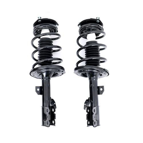 FKG 172205 172206 Front Shock absorber Strut Assembly Fit for 2004-2006 Toyota Camry, 2004-2006 Toyota Solara, 2004-2006 Lexus ES330 (Except Adaptive Variable Suspension), Set of 2 - size: 172205-172206