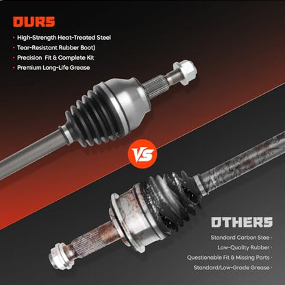 Front left CV Axle Shaft Assembly Fits for Ford Escape 2.0L 2.5 L 2013-2019