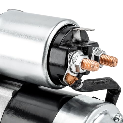 17882 Starter Replacement for 2003-2005 Liberty 3.7L, 1.2KW,10 Tooth Pinion/Teeth,CW, Replace 17882N,M0T92081,M1T86884,88861906,M0T92082,91273350,56041641AG,56041641AD - style: 17882N
