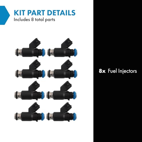 TRQ Fuel Injector Set - style: FIA58811