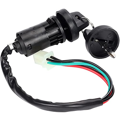 Ignition Key Switch with Cap for 50cc 70cc 90cc 110cc 125cc 150cc 200cc 250cc TaoTao SUNL ATV Dirt Bike Electric Scooter