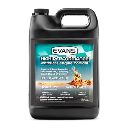 EVANS Cooling Systems EC53001 High Performance Waterless Engine Coolant, 128 fl. oz. - size: Pack of 1