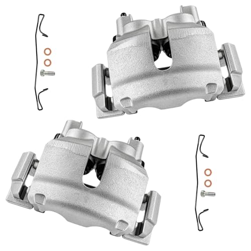cciyu Front Left & Right Disc Brake Calipers Assembly 18B4811 18B4810 - size: Front[18B4811+18B4810]
