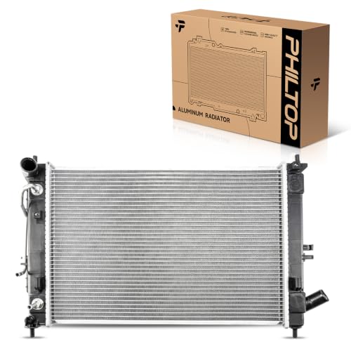 PHILTOP Radiator Compatible with 2014-2016 Elantra, 2015-2018 Forte Forte5, 2016-2017 Elantra GT, 2015-2016 Forte Koup, Automotive Engine Radiator Replace# CU13412, 13411, 13412, 13412C, 2219489 - size: Elantra, Forte, Elantra GT, Forte5, Elantr