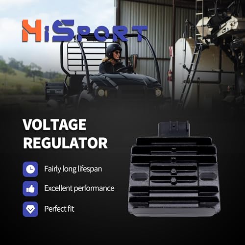 HiSport 21066-0039 Voltage Regulator Rectifier (Under 150W 15A)