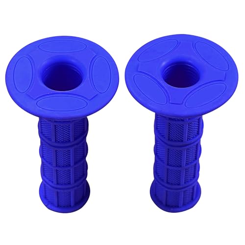 7/8" Handlebar Grips for 50cc-125cc CRF70 CRF80 TRX450 TTR90 TTR110 TTR125 PW80 RM80 DR650 KLX250 KLX300 KX65 SSR125 Pit Dirt Bike ATV Quad Motocross Motorcycles CT100U CT200U Mini Bike - color: Blue