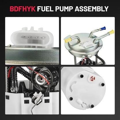 BDFHYK Electric Fuel Pump Module Assembly E3675M Compatible with Chevrolet Avalanche Suburban 2500, Compatible with GMC Yukon XL 2500 2004 2005 2006 2007 6.0L 8.1L V8 Replace 19167489, 19133475