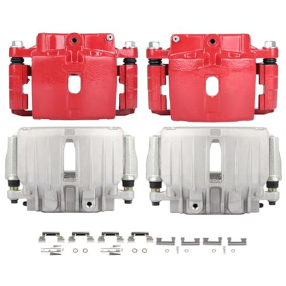 SCITOO Front & Rear Disc Brake Calipers 18-B4729 18-B4728 18-B4764 18-B4765 - size: Front & Rear[18-B4729&18-B4728&18-B4764&18-B4765]