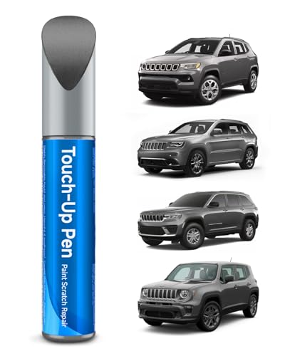 Touch Up Paint Compatible with Jeep Exact Match Touch Up Paint Car Scratch Repair (Sting Gray(PDN) Compatible with Cherokee/Compass/Grand-Cherokee/Renegade) - color: Sting Gray(PDN) Compatible with Cherokee/Compass/Grand-Cherokee/Renegade