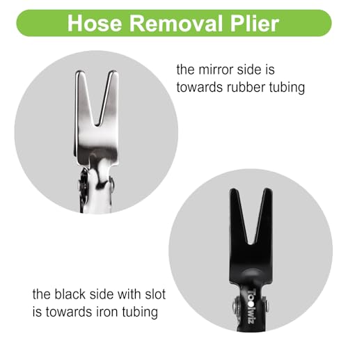 Toolwiz Automobile Hose Removal Pliers, Auto Fuel, and Vacuum Line Tube Hose Remover Pliers, Separator Tools Pipe Repairing Tool for Marine, Oil, Hosepipes Vehicle - style: 1 Pack