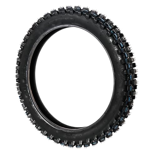 60/100-14 Front Tire 2.50-14 Inner Tube 14 Inch for KLX110 KX60 KX65 PW80 TTR90 TTR110 CRF70 XR70 Suzuk* RM60 JR80 DS80 DRZ110 Apollo RFZ SSR TaoTao 110cc 125cc Pit Dirt Bike - size: 60/100-14"