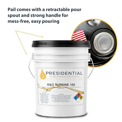 PRESIDENTIAL R&O Turbine Oil 100 (5 gallons)