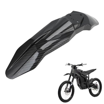 CHANGCHENG Motorcycle Front Fender Mudguard for Talaria Yozma In10 - color: Carbon Fiber Pattern