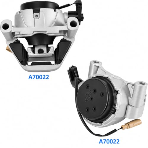 2PCS Engine Motor & Transmission Mount Set Fit for Audi A6 A7 A8 - size: for A6/A7/A8 2013-2018
