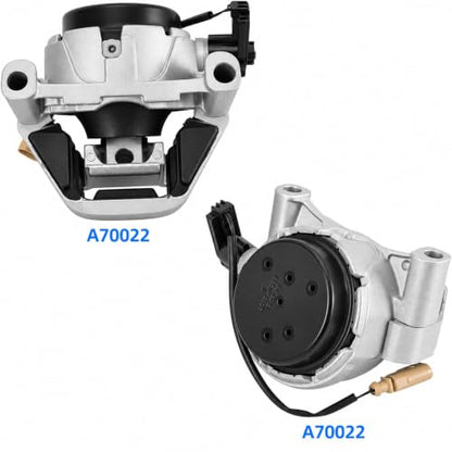 2PCS Engine Motor & Transmission Mount Set Fit for Audi A6 A7 A8 - size: for A6/A7/A8 2013-2018