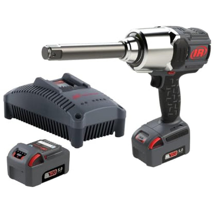 Ingersoll Rand W8591-K2 1" Cordless Impact Wrench and IQV20 Battery Kit - size: 1", style: 6" Ext. Anvil-Tool Only