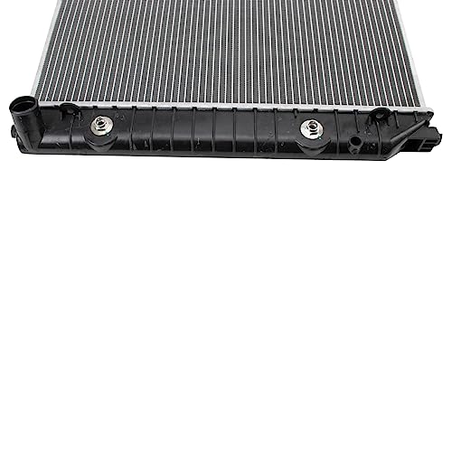TRQ Radiator 1 Row Aluminum Core - style: RDA80138