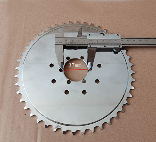 CDHPOWER Sprocket for Spoke Wheel - color: Silver-44T-6&9 holes