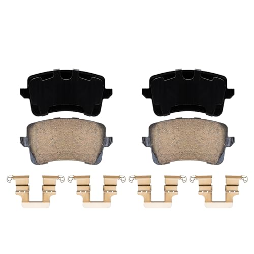 Detroit Axle - 6pc Rear Brake Kit for Audi A4 A5 Quattro Q5 S4 S5 SQ5 - size: 6PR56084/KIT