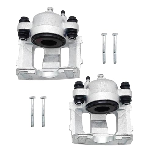 2 Pcs Front Brake Calipers ‎184339 184340 Fit for 1990-2006 Jeep Wrangler Grand Cherokee TJ Comanche, Left & Right Driver and Passenger Side Disc Brake Caliper - size: ‎184339+184340