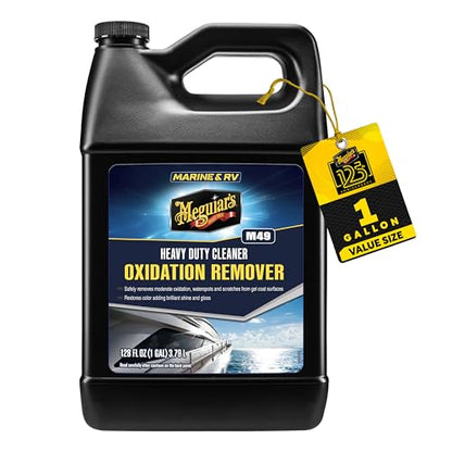 Meguiar's M49 Marine/RV Heavy Duty Oxidation Remover, 1gal - size: 128 Oz