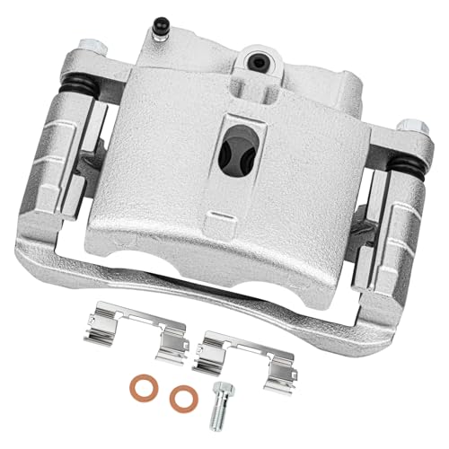 cciyu Front Left/Rear Right 18-B4729 Disc Brake Caliper With Bracket - size: Front Left[18-B4729]