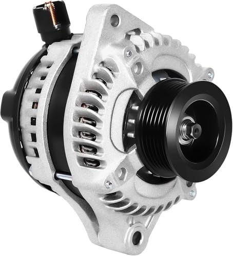 11150N Alternator 130A Compatible with 2003-2009 Acura MDX 3.5L 3.7L, 2004-2008 TL 3.2L, 2005-2008 RL, 2005-2008 Honda Odyssey Pilot Ridgeline, Replace AND0339 31100-RDJ-A01 31100-RGL-A01 - size: 11150N