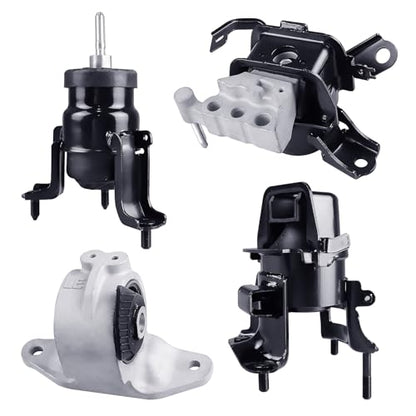 4PCS Engine Mount Set fit for 18-23 Camry, 19-22 Avalon 2.5L Auto - size: Camry 2018-2023
