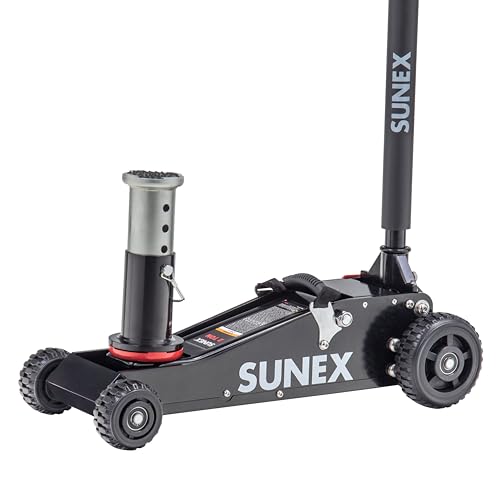 SUNEX Tools 2 Ton Big Wheel Jack, Model 6602RJ