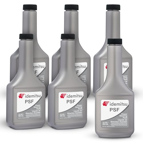 Idemitsu Power Steering Fluid – 12 oz, 6 Pack - size: 12 Fl Oz, Pack of 6