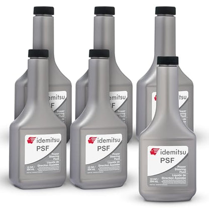 Idemitsu Power Steering Fluid – 12 oz, 6 Pack - size: 12 Fl Oz, Pack of 6
