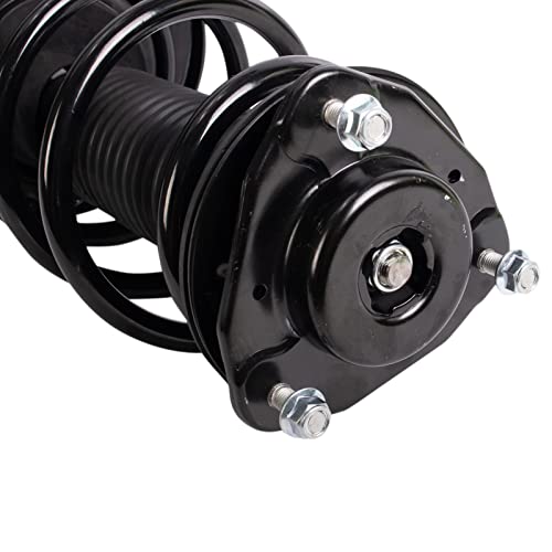 TRQ Front Left Strut and Spring Assembly Gas Charged Coil Spring - style: SCA31107