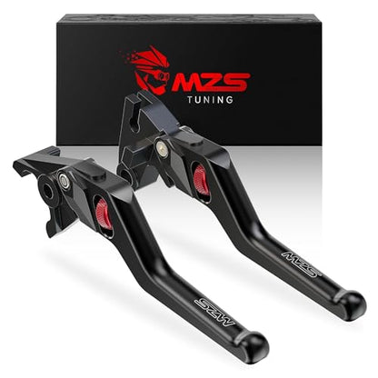 MZS Brake Clutch Levers for Daytona 660, Speed Twin, T120, Street Triple R - size: Daytona 660/Speed Twin/T120