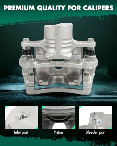 SCITOO Rear Right Brake Caliper With Bracket 18B5119 - size: Rear Passenger[18B5119]