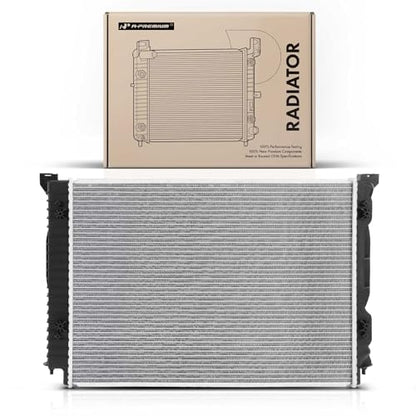 A-Premium Engine Coolant Radiator Assembly with Transmission Oil Cooler