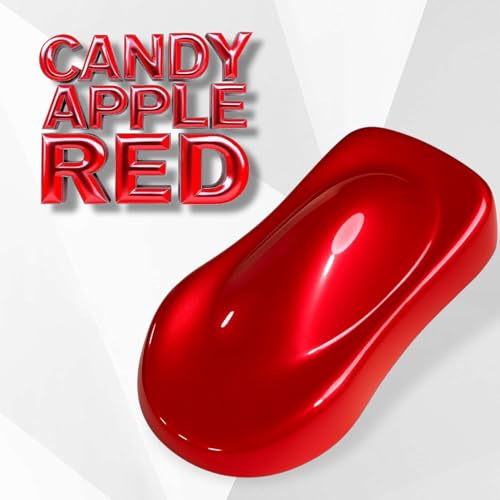 LiME LiNE Candy Pearl Basecoat Aerosol Spray Paint - Automotive Custom Car Paint for Pro Results - No Spray Gun Needed (Apple Red) - color: Apple Red